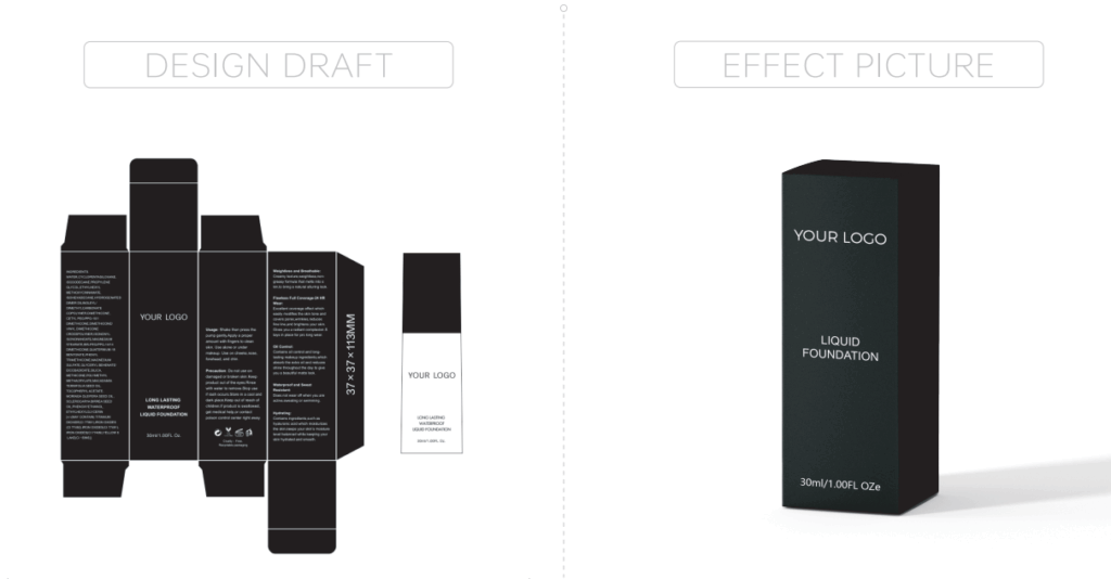 WATERPROOF LONG LASTING Design Draft